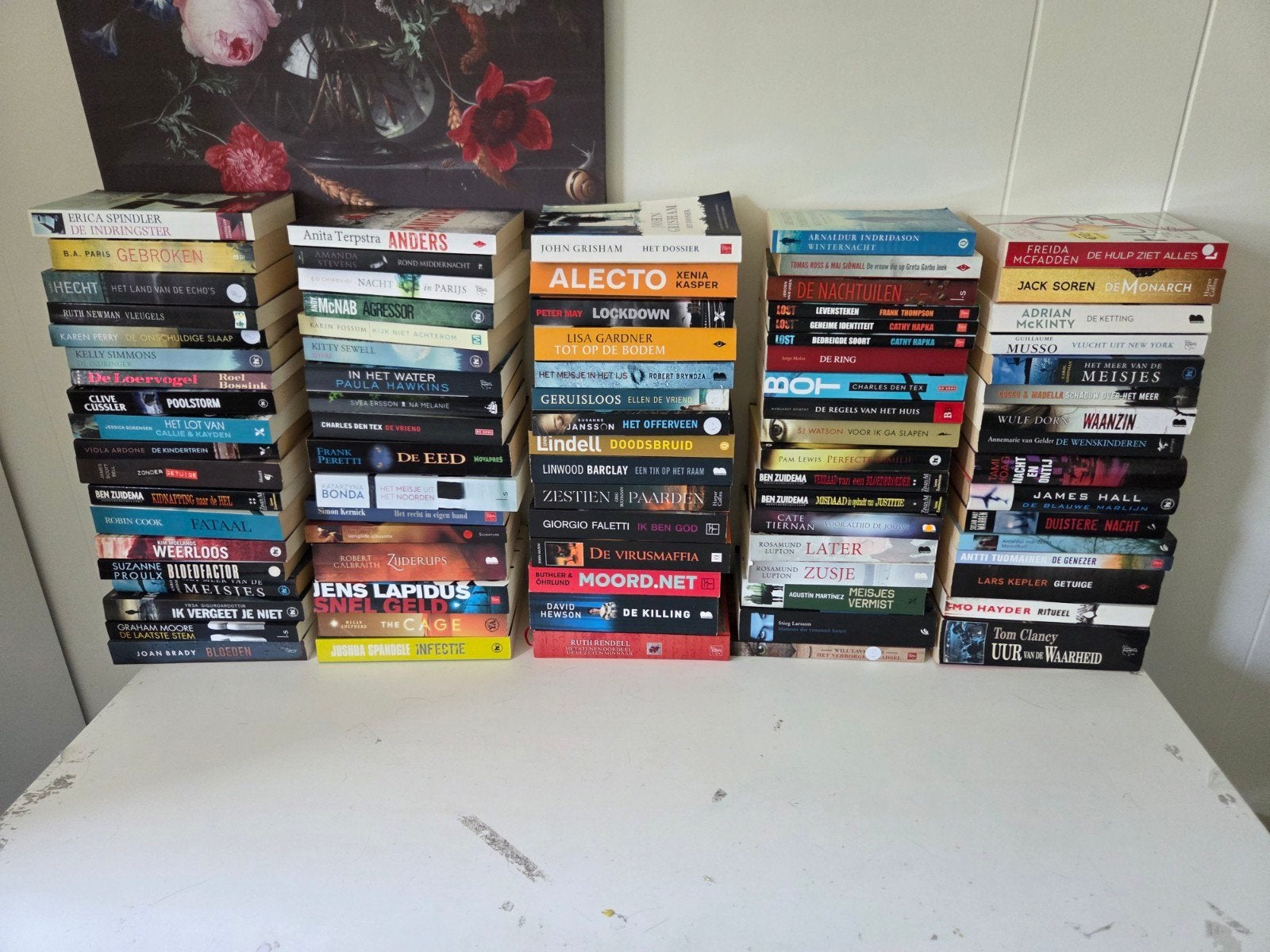 OPRUIMING!! Thrillers € 0.50 per boek, Boeken, Ophalen of Verzenden, Zo goed als nieuw