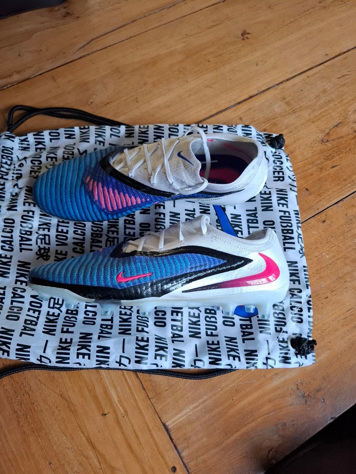 Nike Phantom GX Elite Low AG-Pro voetbalschoenen - Maat 44.5, Ophalen of Verzenden, Zo goed als nieuw, Schoenen