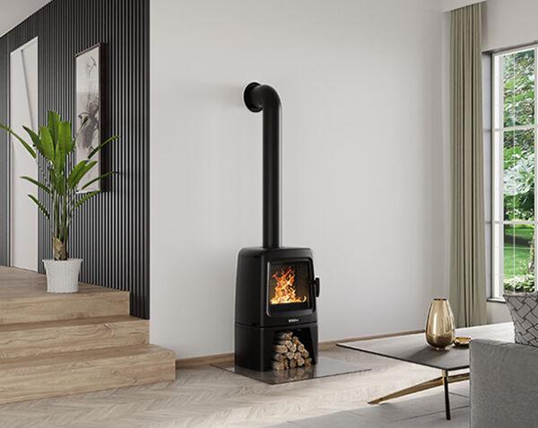 Houtkachel | Nordflam Carini (8 KW), Huis en Inrichting, Kachels, Niet ingevuld, Niet ingevuld, Ophalen of Verzenden, Vrijstaand
