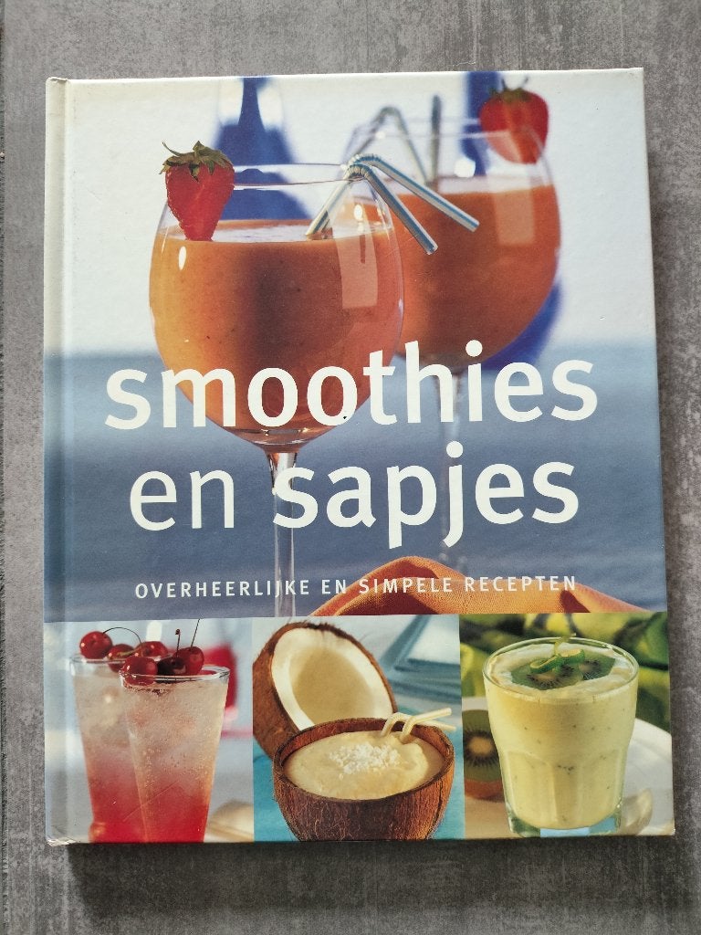 Smoothies en sapjes Overheerlijke en simpele recepten i.g.st, Ophalen of Verzenden, Zo goed als nieuw