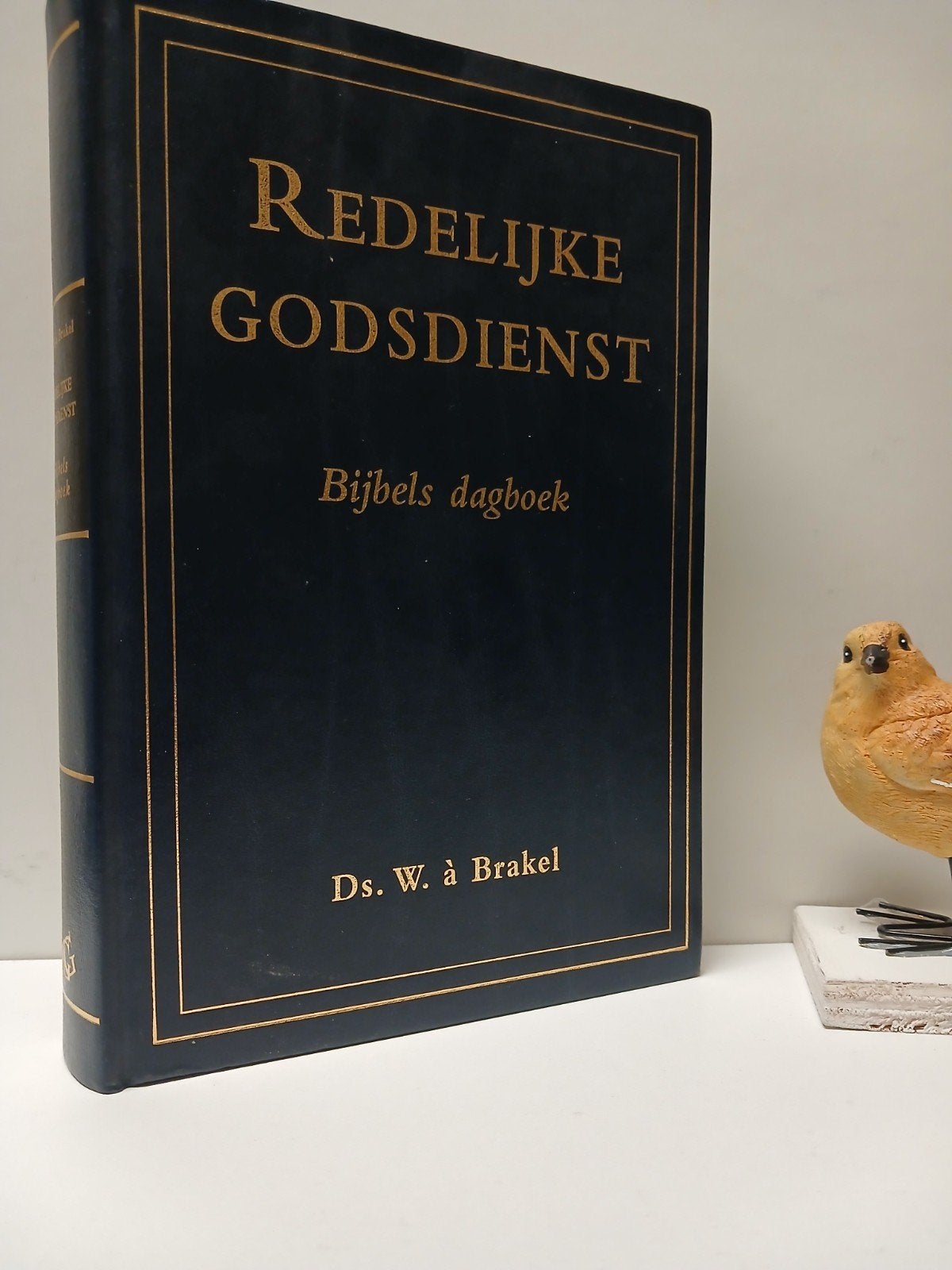 Brakel, W. a; Redelijke Godsdienst (Bijbels dagboek), Boeken, Ophalen of Verzenden, Gelezen, Christendom | Protestants