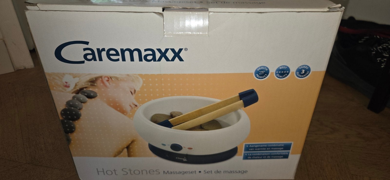 Caremaxx Hot Stones Massageset - Nieuw in doos, Ophalen of Verzenden