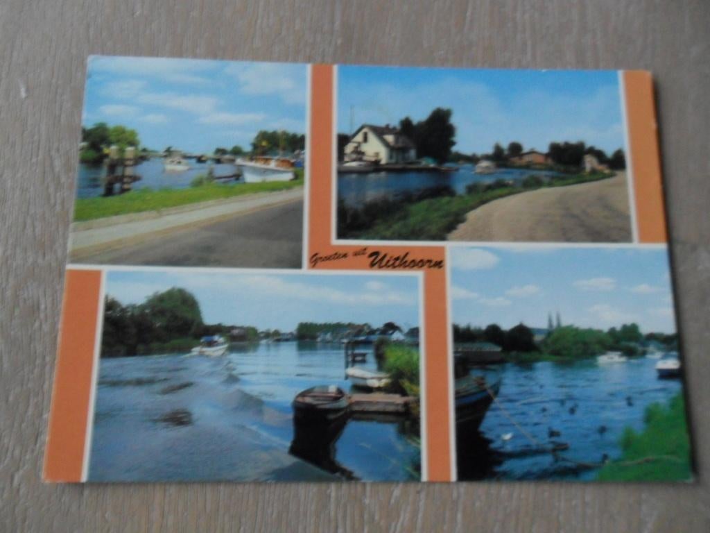 Uithoorn, boten, Verzenden, 1980 tot heden, Gelopen, Noord-Brabant