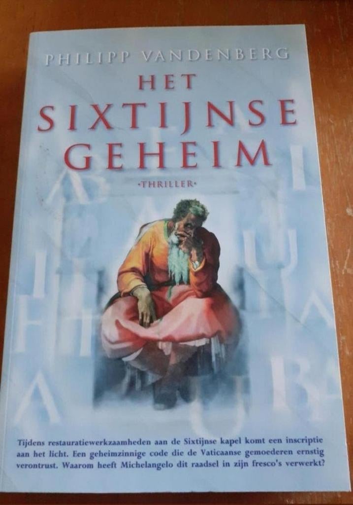 Het Sixtijnse Geheim - Philipp Vandenberg (Thriller), Boeken, Ophalen of Verzenden, Gelezen, Philipp Vandenberg, Europa overig