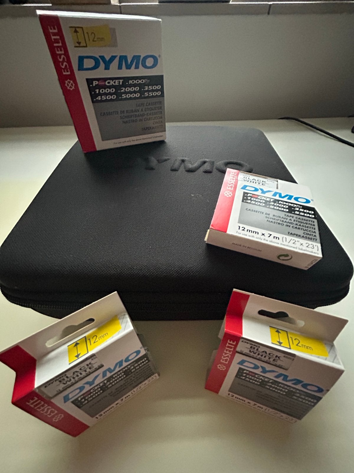 Dymo LabelManager 210D labelmaker met accessoires, Ophalen of Verzenden, Zo goed als nieuw, Qwerty, Tape-label