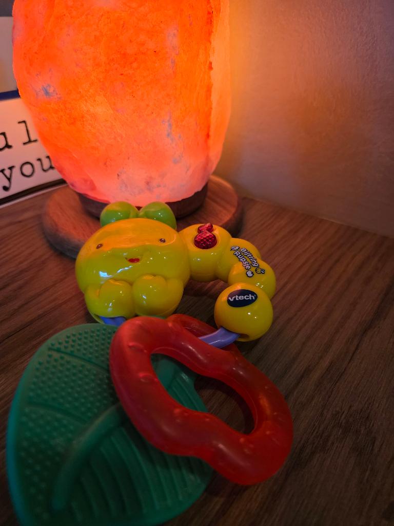 Vtech Bijtring Rupsje, Kinderen en Baby's, Speelgoed | Vtech, Zo goed als nieuw, 6 maanden tot 2 jaar, Ophalen of Verzenden