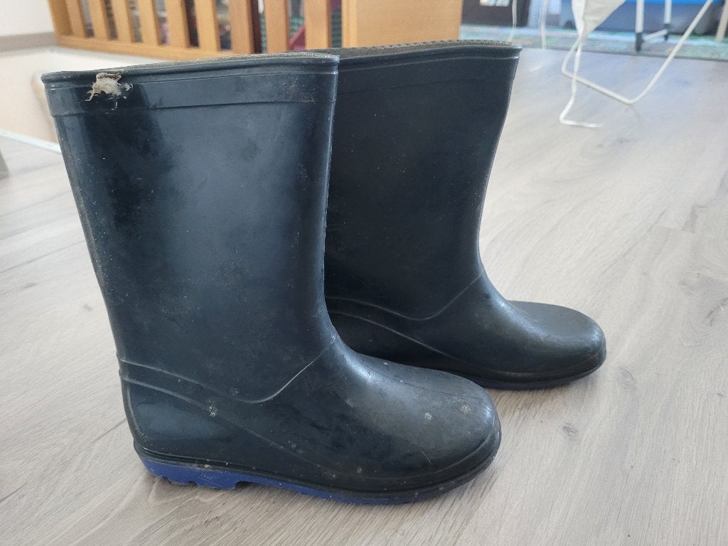 Laarzen / regenlaarzen maat 34 jongen / meisje, Gebruikt, Jongen of Meisje, Ophalen of Verzenden, Laarzen