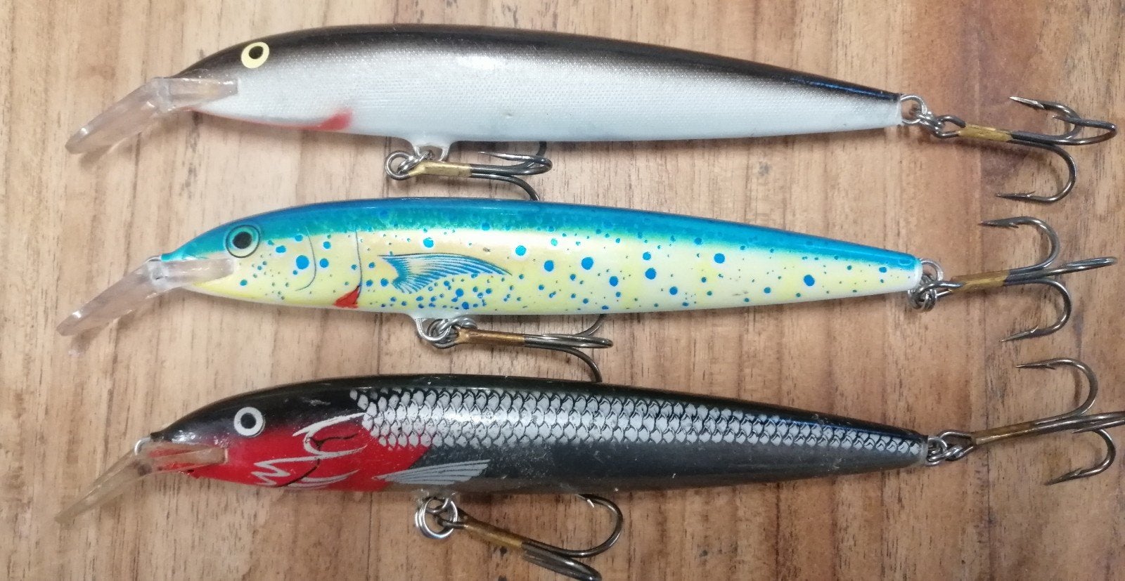 3x Rapala Magnum floating 18 cm pluggen, Ophalen, Gebruikt, Overige typen