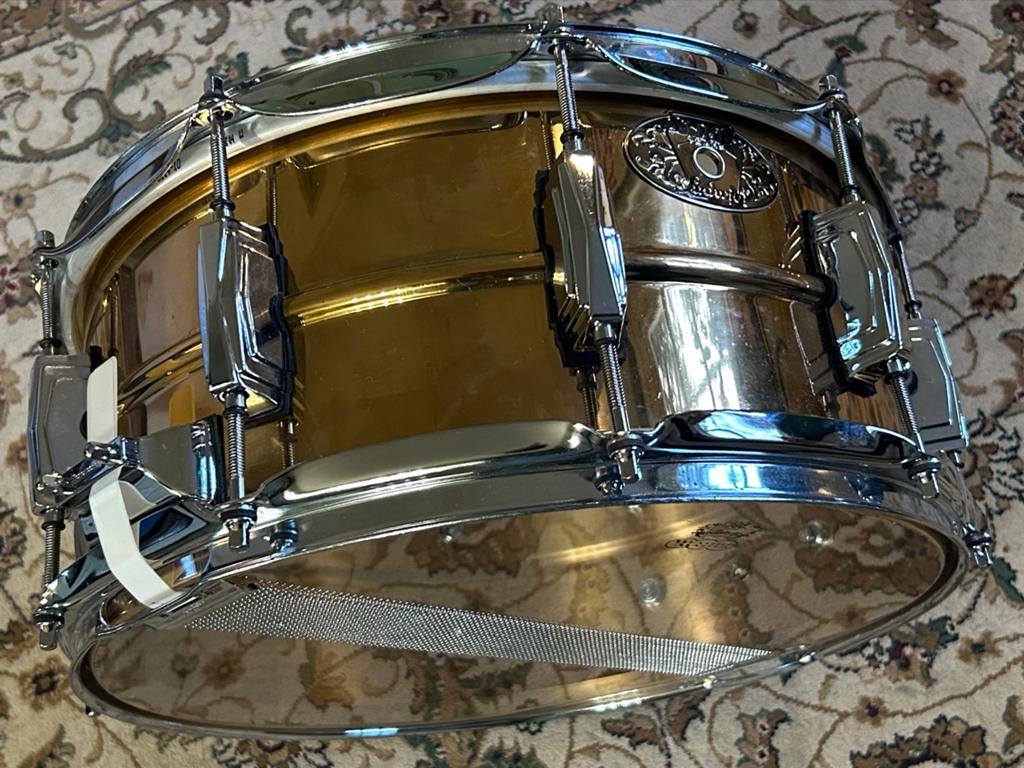 Ludwig Supraphonic Bronze 14x6.5 - 100th Anniversary (2009), Usa, Ophalen of Verzenden, Zo goed als nieuw, Trommel@hermanJager.nl