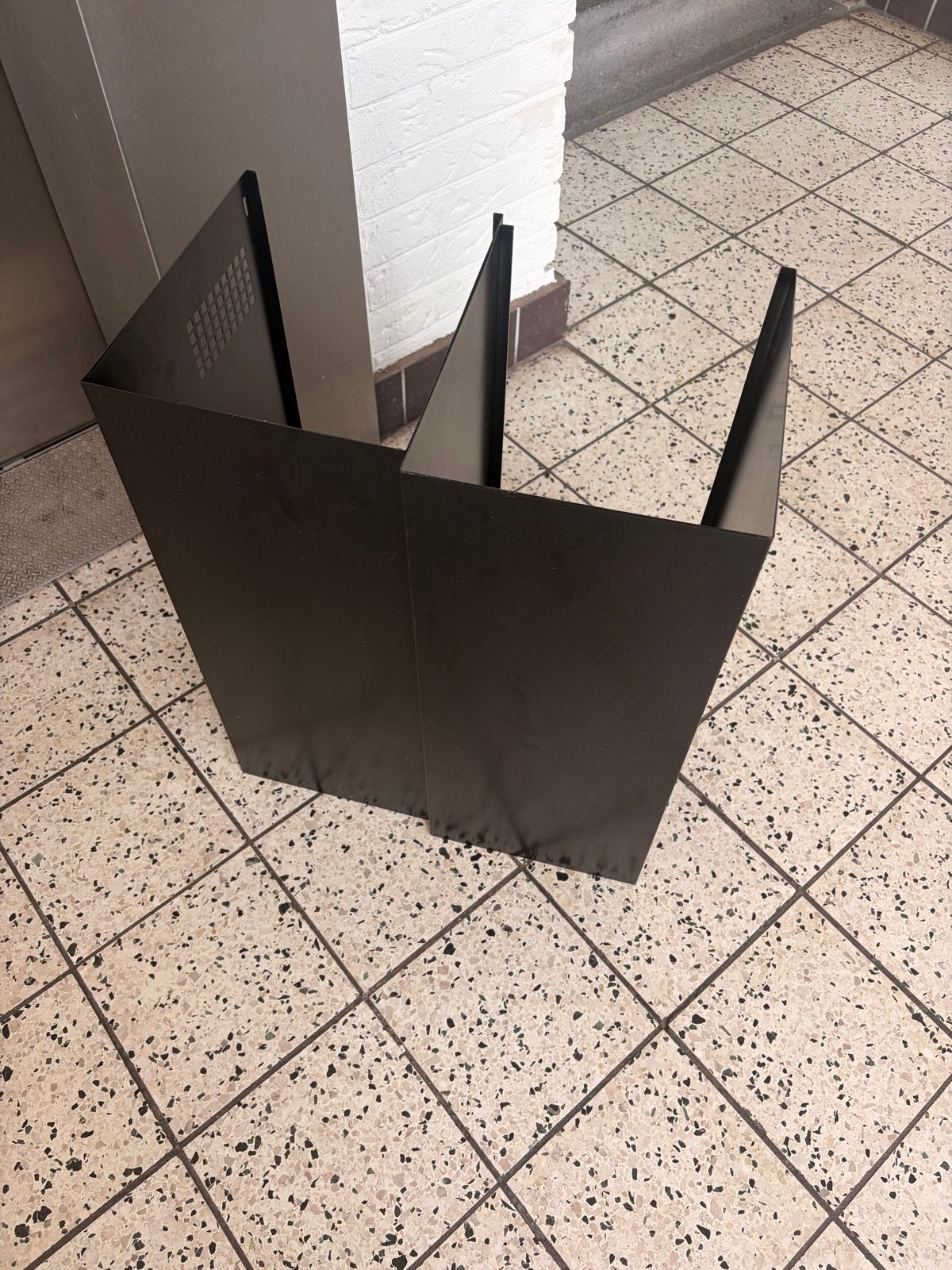 Afzuigkap schacht/koof - Zwart, Witgoed en Apparatuur, Ophalen of Verzenden, Gebruikt, Inbouw, Overige typen