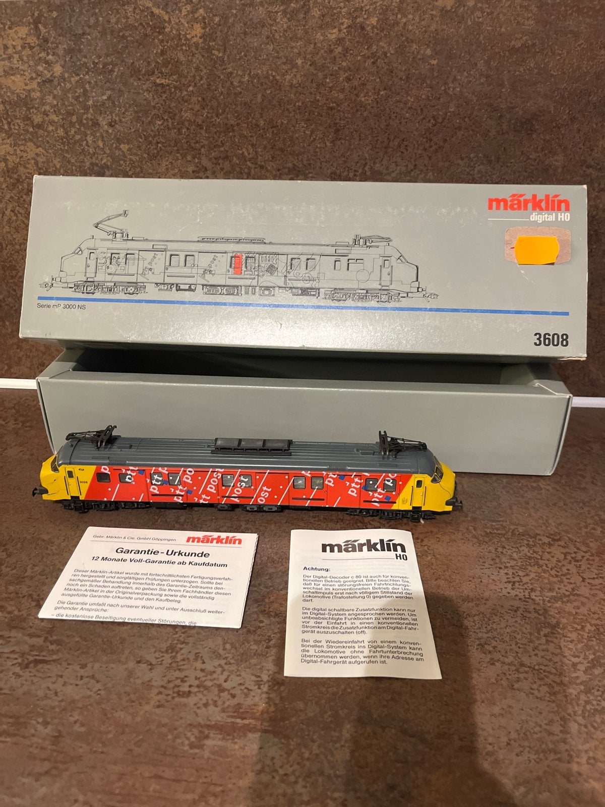 Märklin H0 3608 NS 3000 Locomotief - Digitaal, Wisselstroom, Locomotief, Ophalen of Verzenden, Märklin