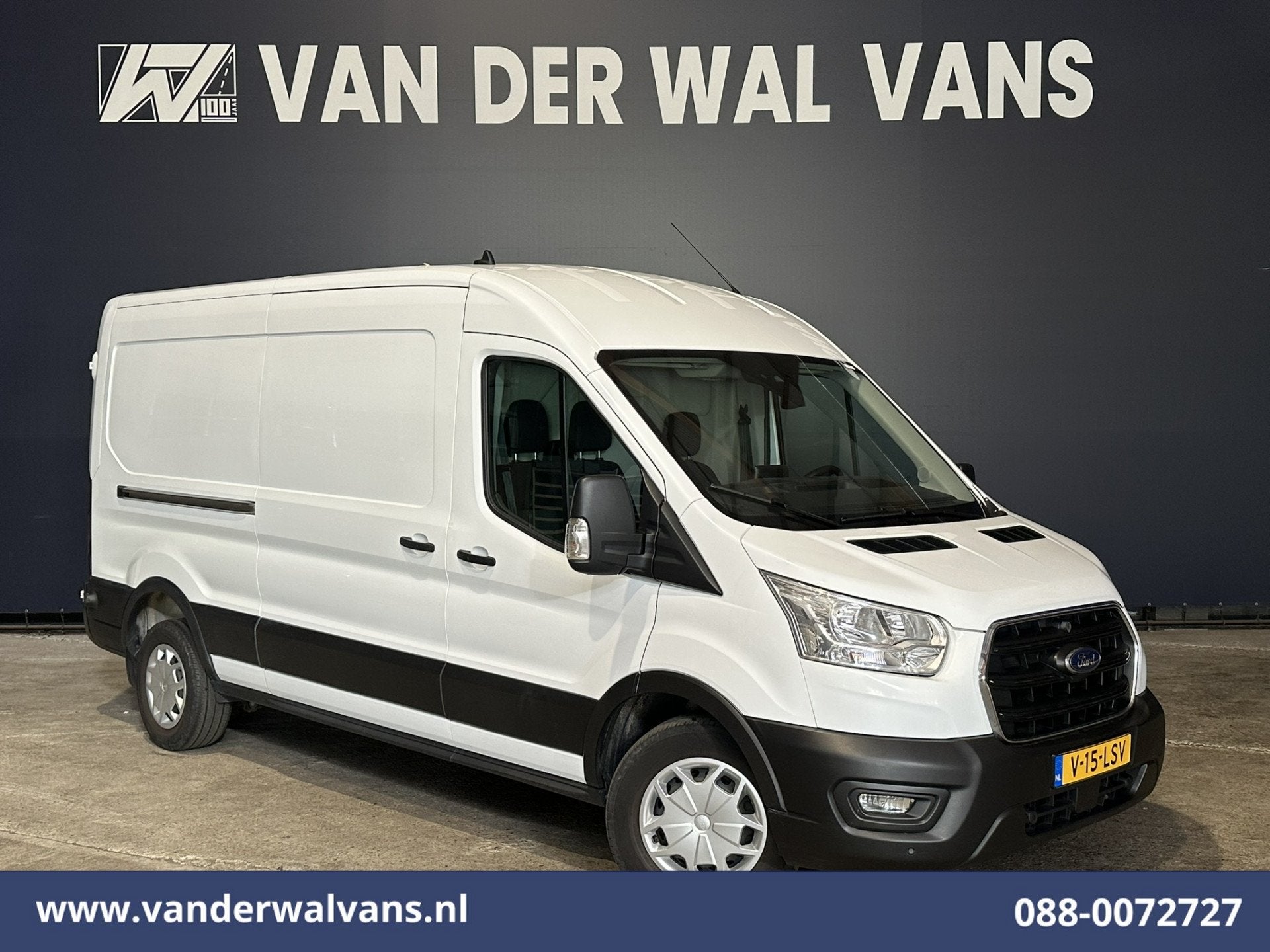 Ford Transit 2.0 TDCI 131pk L3H2 Euro6 Airco | Camera | Navi, Voorwielaandrijving, Stof, 4 cilinders, 2500 kg