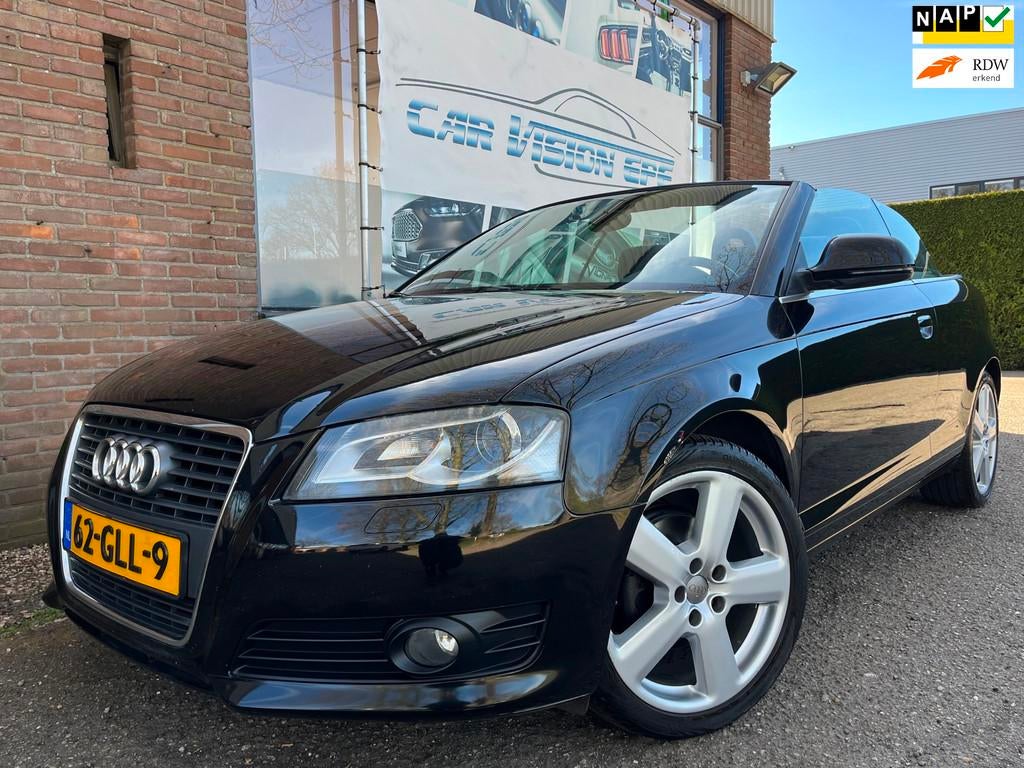Audi A3 Cabriolet 1.8 TFSI Pro Line|Cabrio|Trekhaak|Leder|Cr, Auto's, Audi, Voorwielaandrijving, Gebruikt, 4 cilinders, Cabriolet
