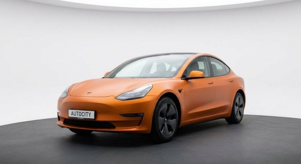 Tesla Model 3 Long Range AWD 75kWh l Warmtepomp l FSD 3, Automaat, 0 cilinders, Gebruikt, Stoelverwarming