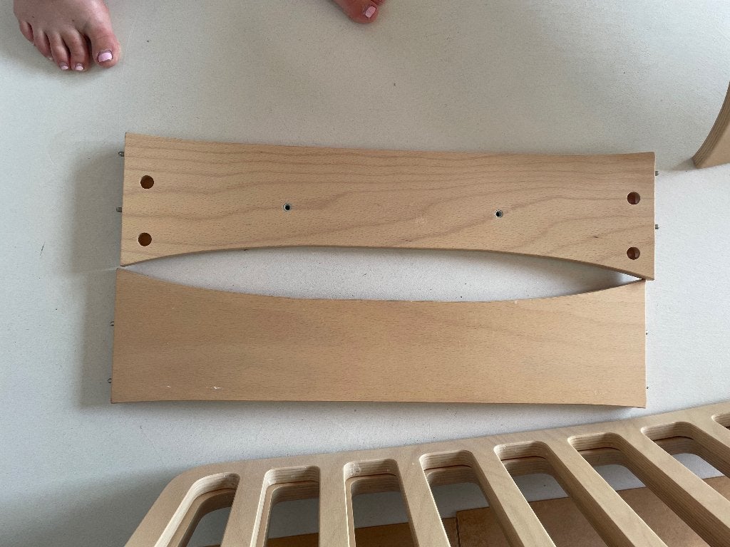 Leander Baby bed/wieg, Ophalen, Zo goed als nieuw, Wieg