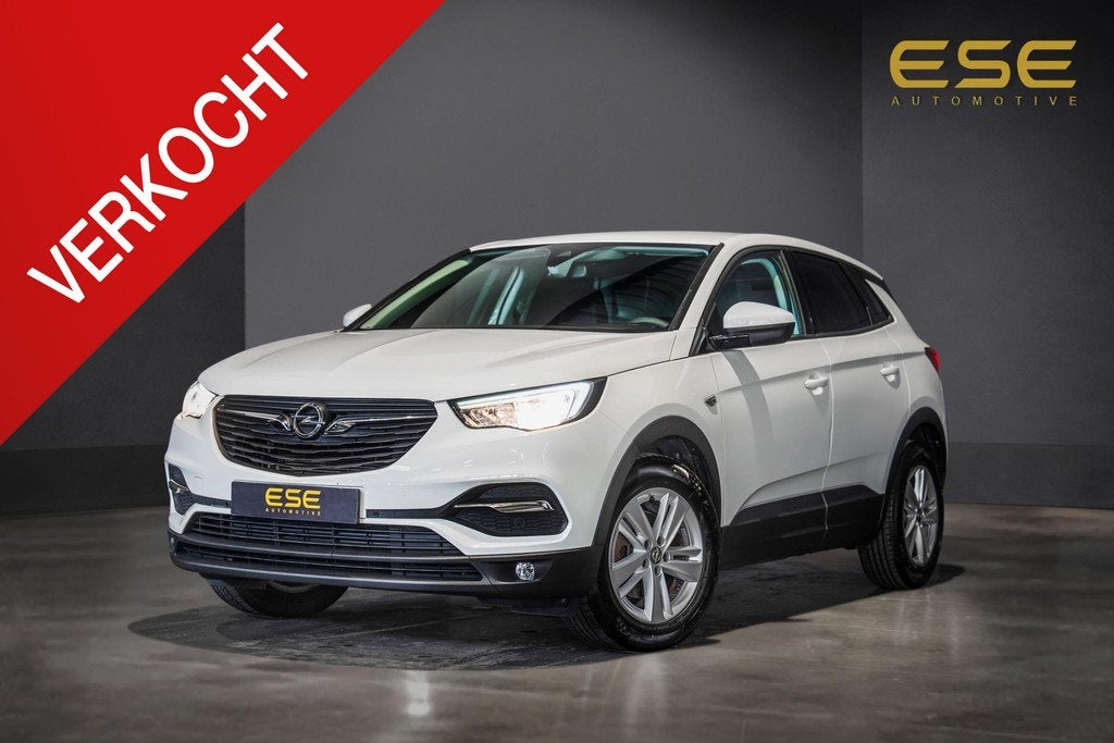 Opel Grandland X 1.2 Turbo Online Edition | D-riem vervangen, Auto's, Voorwielaandrijving, Stof, Gebruikt, Euro 6