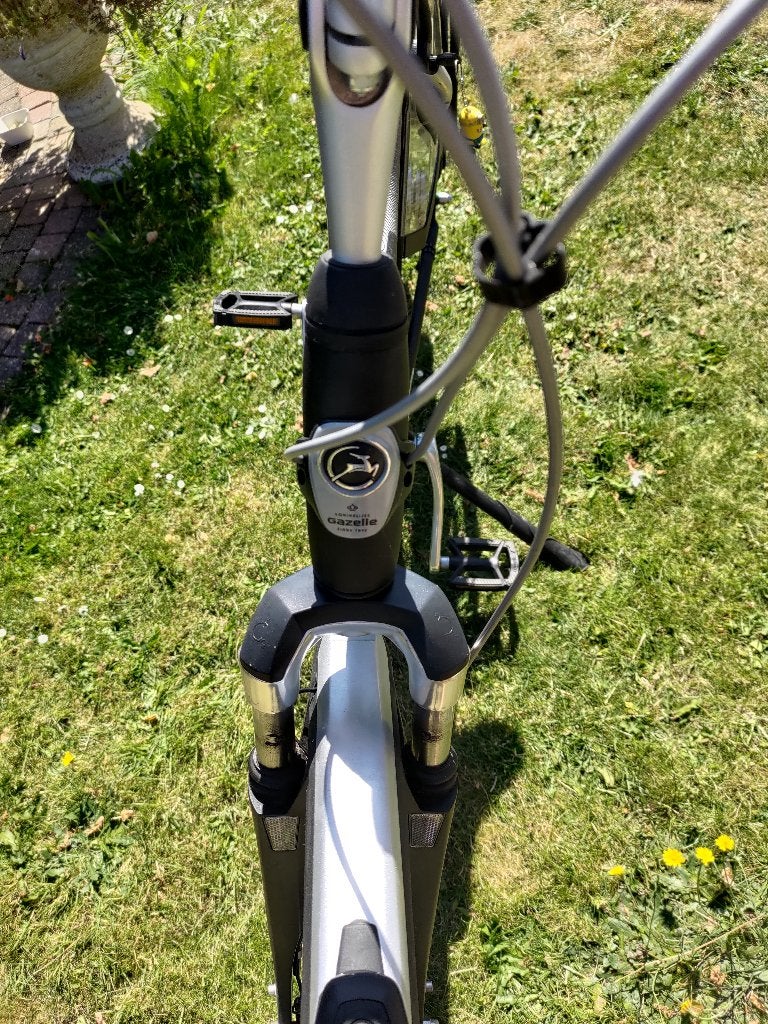 gazelle heren fiets, Fietsen en Brommers, Fietsen | Heren | Herenfietsen, Ophalen, Zo goed als nieuw, 57 tot 61 cm, Gazelle