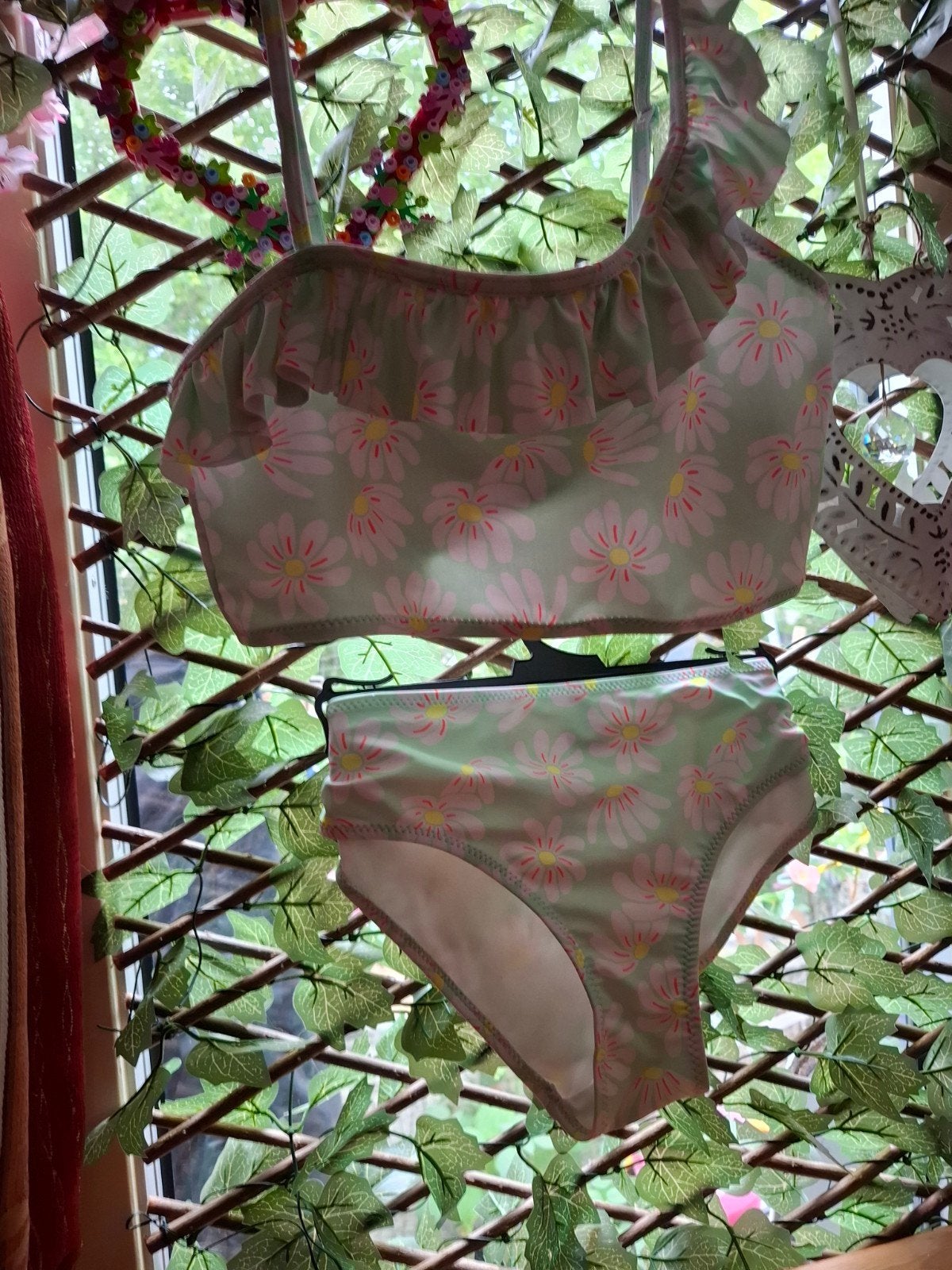 Hema bikini met bloemenprint - maat 158/164, Ophalen of Verzenden, Zo goed als nieuw