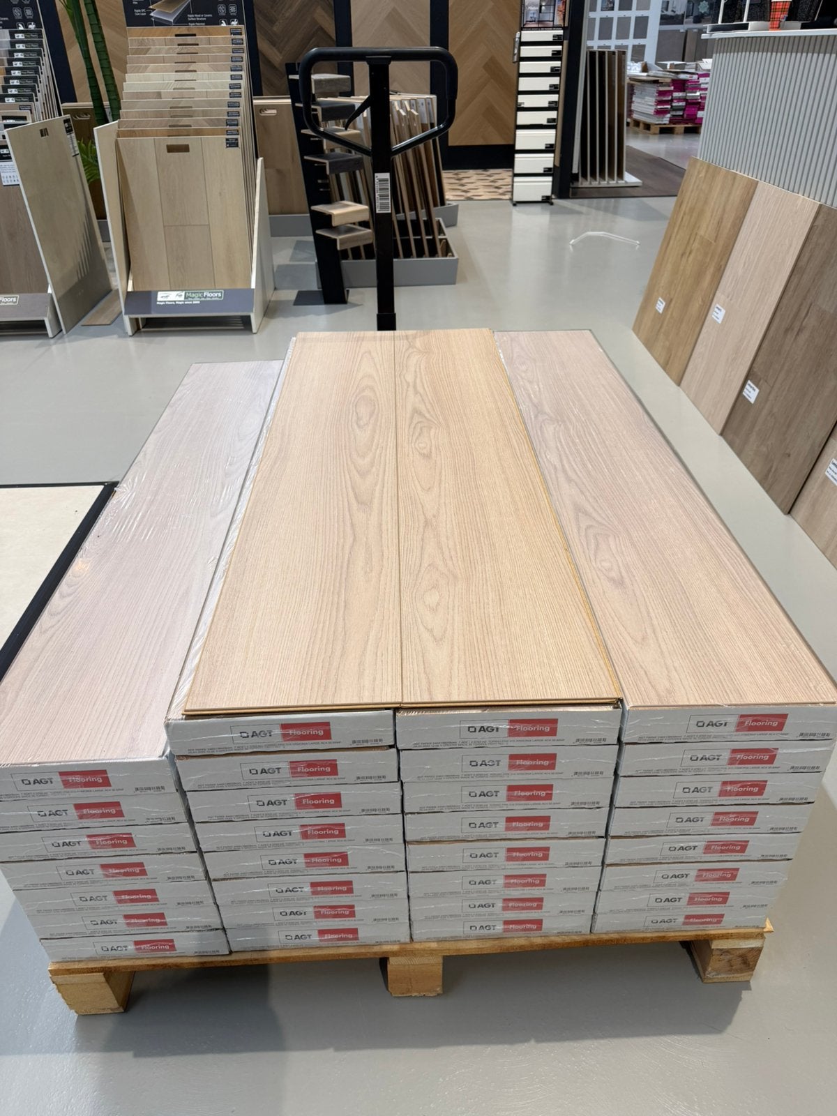 Laminaat 8MM Waterbestendig, Ophalen, Bruin, 75 m² of meer, Nieuw