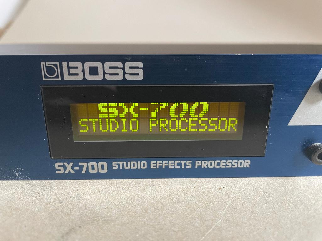 Boss SX-700 Studio Effects Processor met handleiding, Muziek en Instrumenten, Effecten, Ophalen of Verzenden, Gebruikt, Delay of Echo
