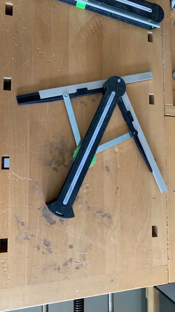 Festool zwaaihaak, Gebruikt, Ophalen of Verzenden, Afkortzaag, 30 tot 70 mm