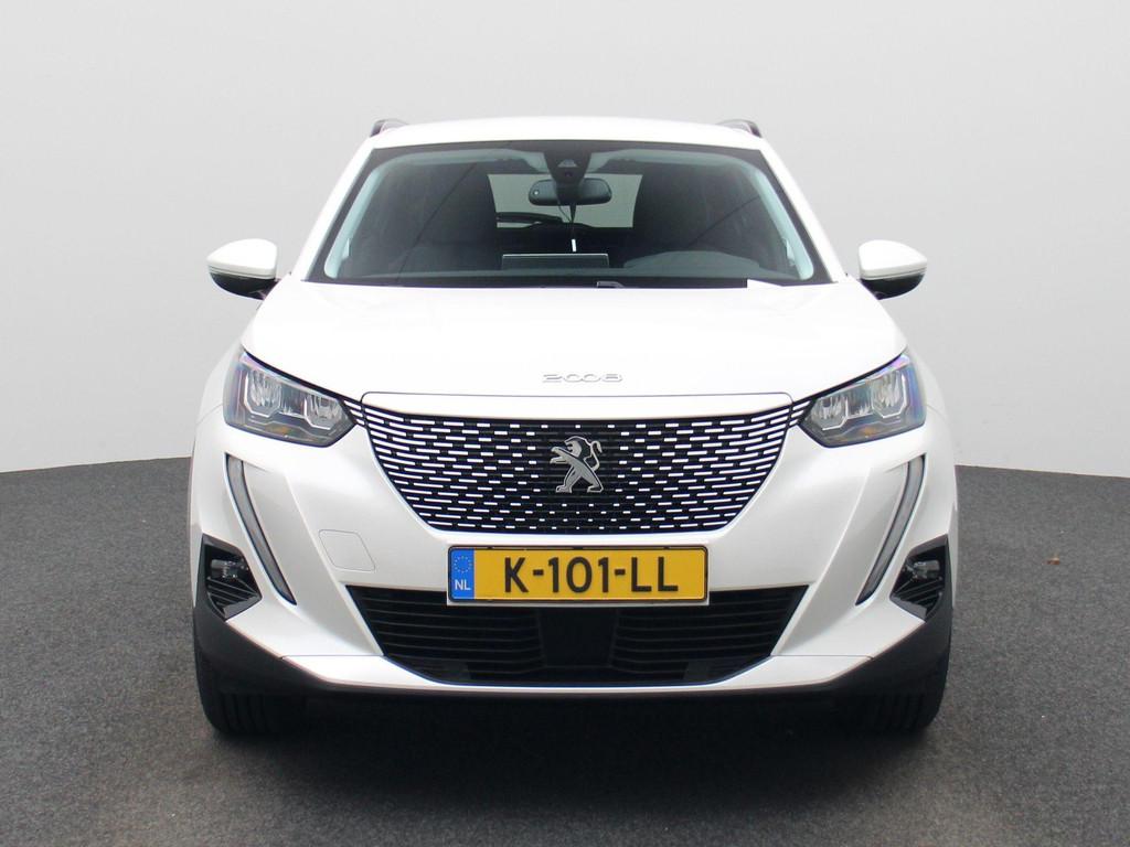 Peugeot e-2008 EV Blue Lease Allure 50 kWh, Auto's, 12 maanden, 136 pk, Gebruikt, Leder en Stof