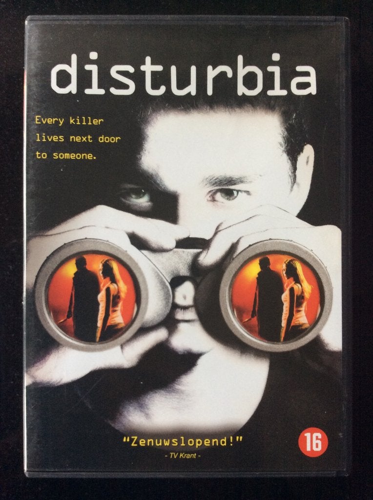 Disturbia DVD, Vanaf 16 jaar, Ophalen of Verzenden, Zo goed als nieuw, Overige genres