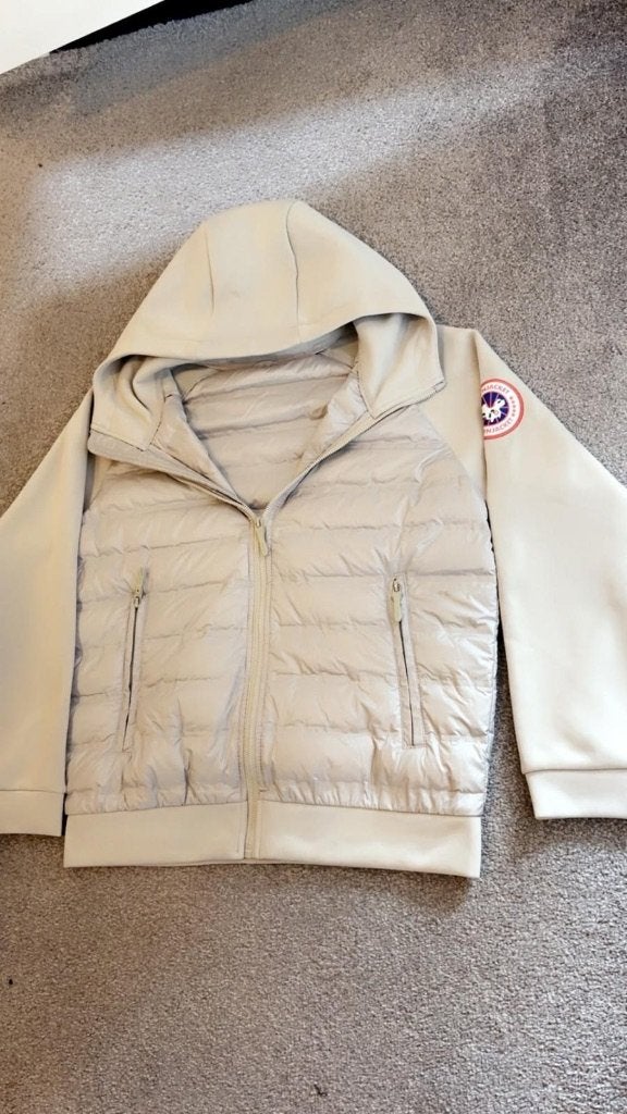 ganada goose jas, Maat 48/50 (M), Wit, Canada Goose, Ophalen of Verzenden