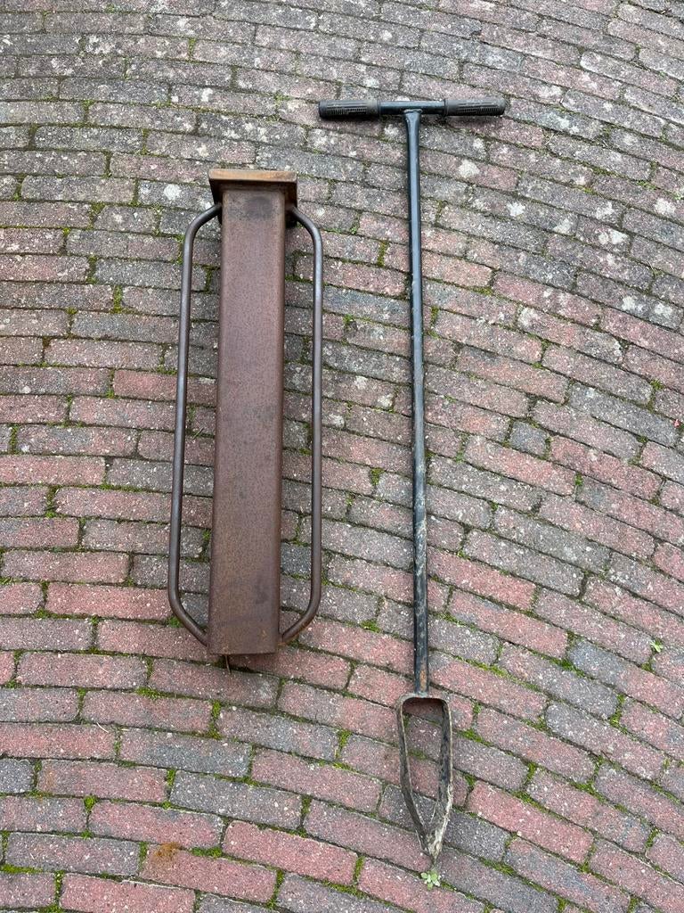 Handhei / Palenrammer te huur, Tuin en Terras, Hand-tuingereedschap, Gebruikt, Ophalen