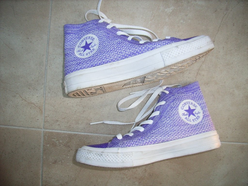 Limited edition: paarse Converse All Stars gympen maat 38, Overige kleuren, Nieuw, Ophalen of Verzenden, Sneakers of Gympen