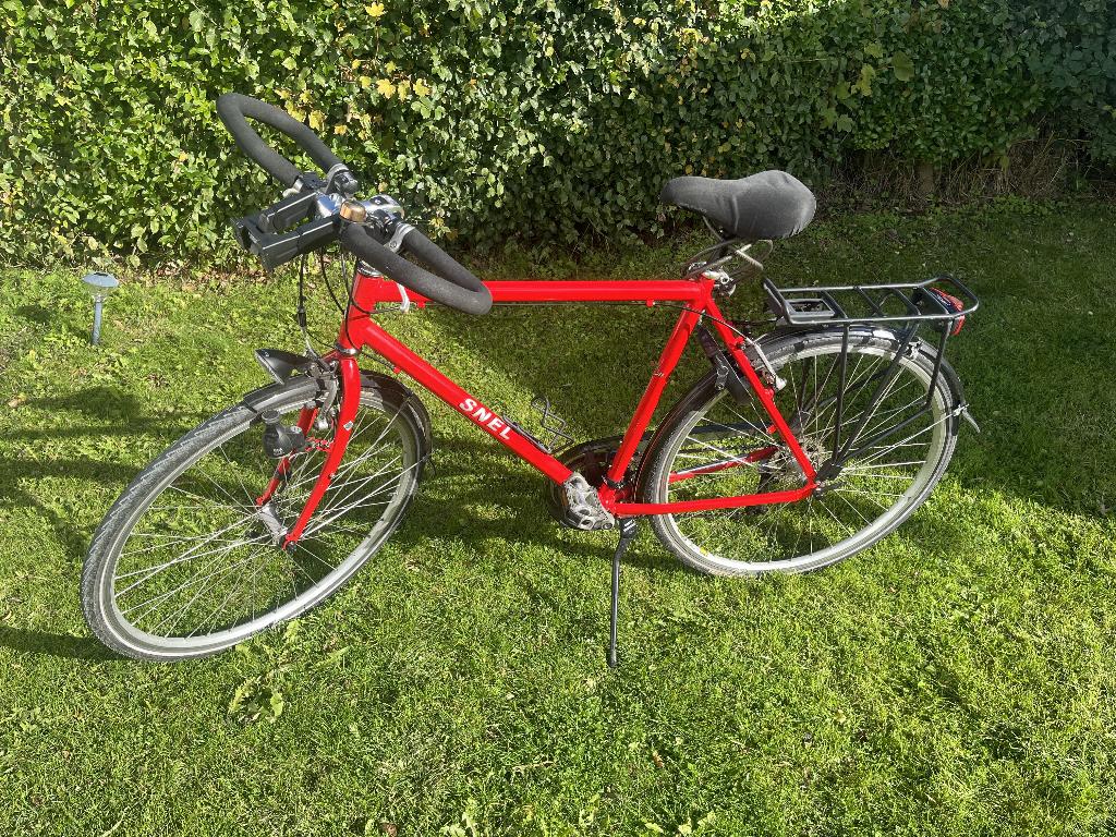 Randonneur Snel Safari framemaat 57, Fietsen en Brommers, Fietsen | Racefietsen, 28 inch, Velgrem, Aluminium, Zo goed als nieuw