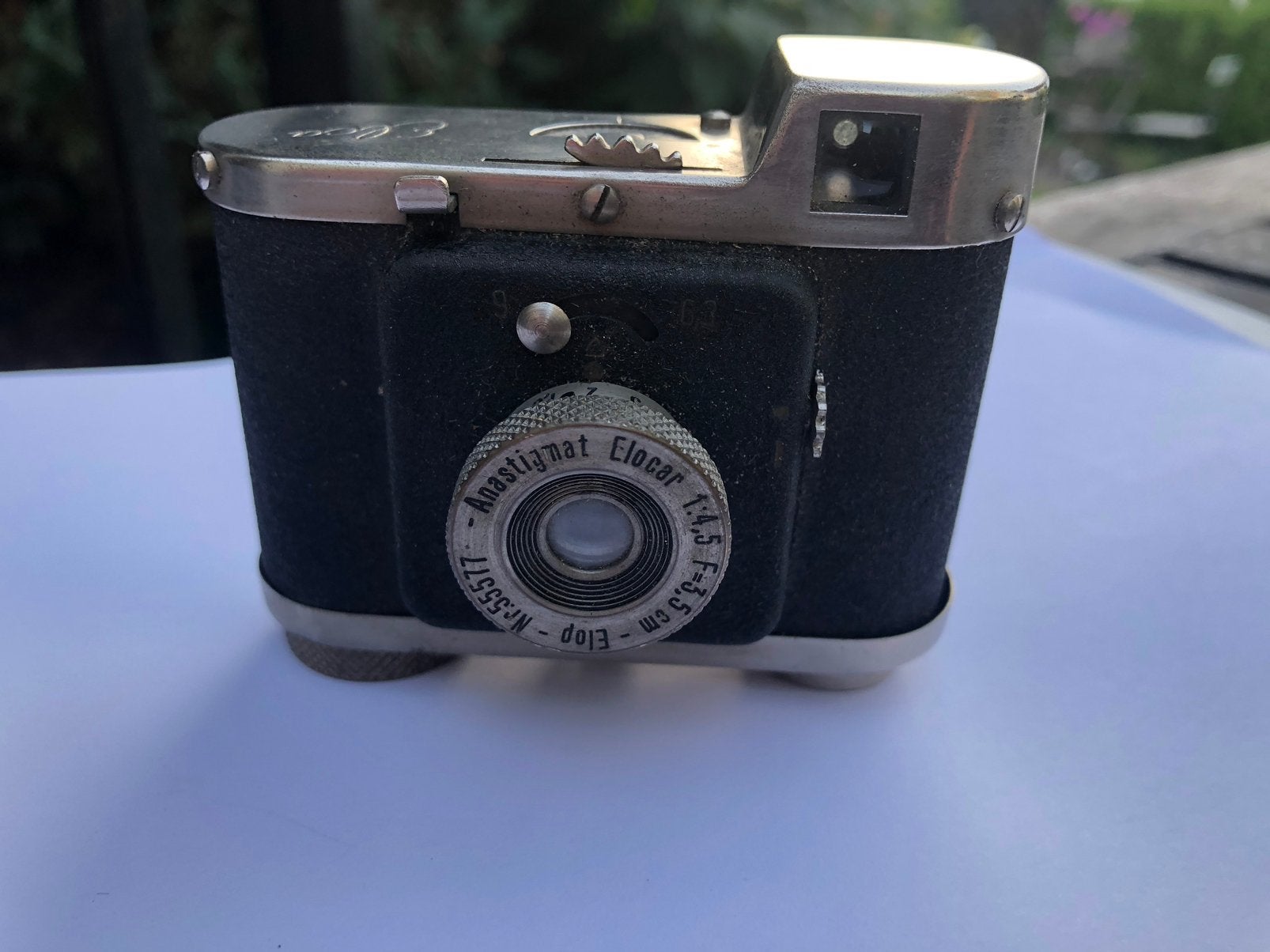 Elop Elca vintage camera, Ophalen, Gebruikt, Compact, Overige Merken