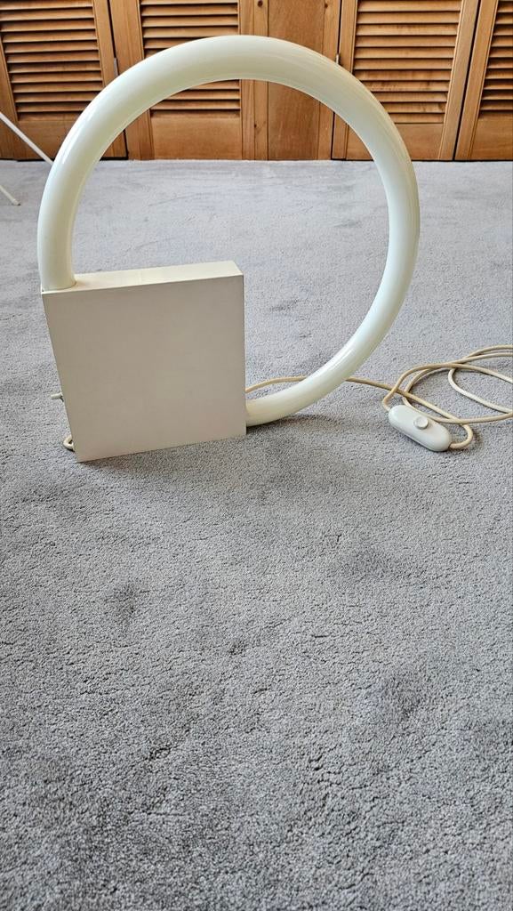 Aldo van den Nieuwelaar lamp jaren '60 - 2 standen, Ophalen, Gebruikt, Minder dan 100 cm, Metaal