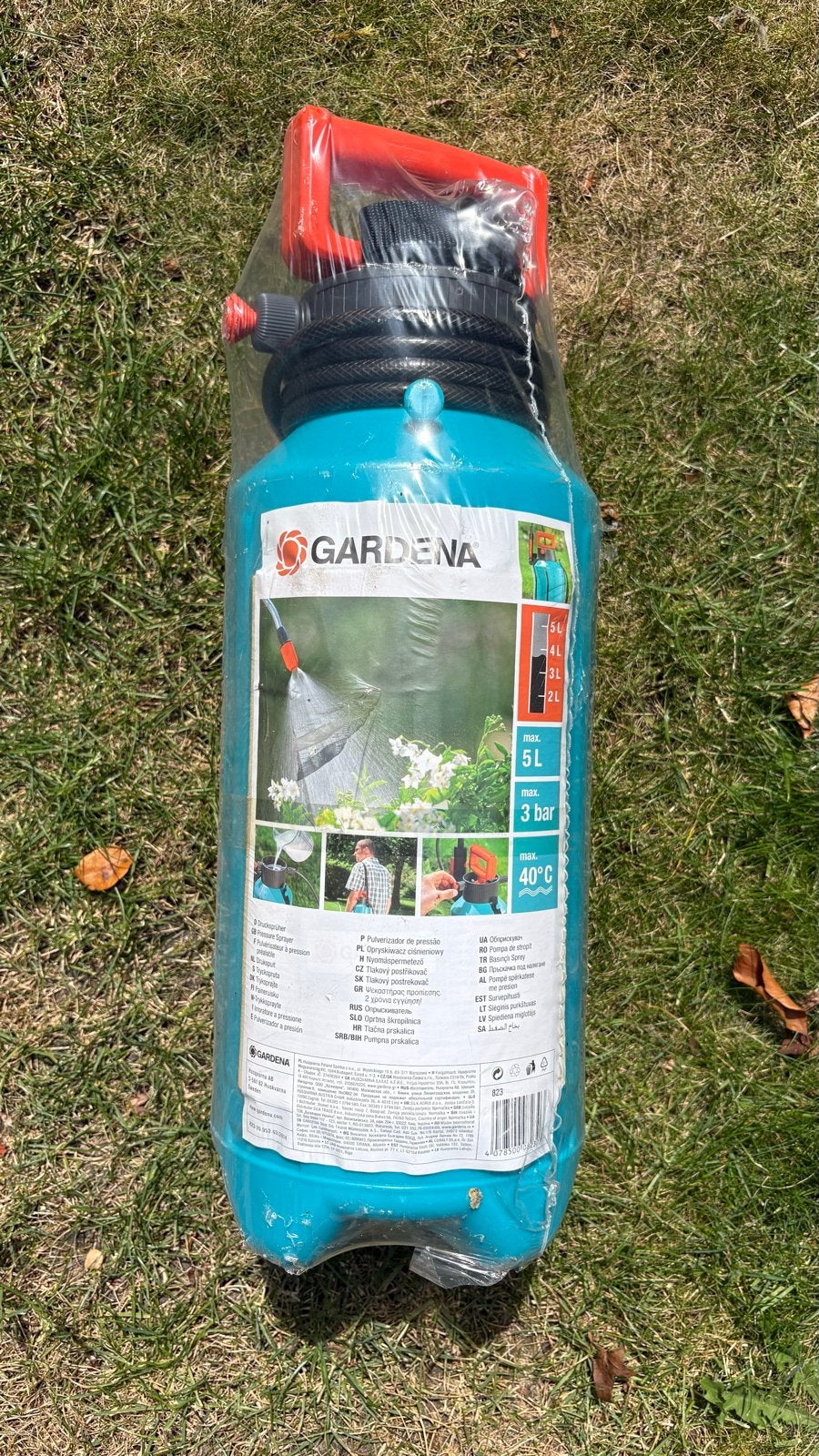 Gardena Drukspuit 5L - Nieuw in verpakking, Ophalen of Verzenden, Nieuw, Overige typen