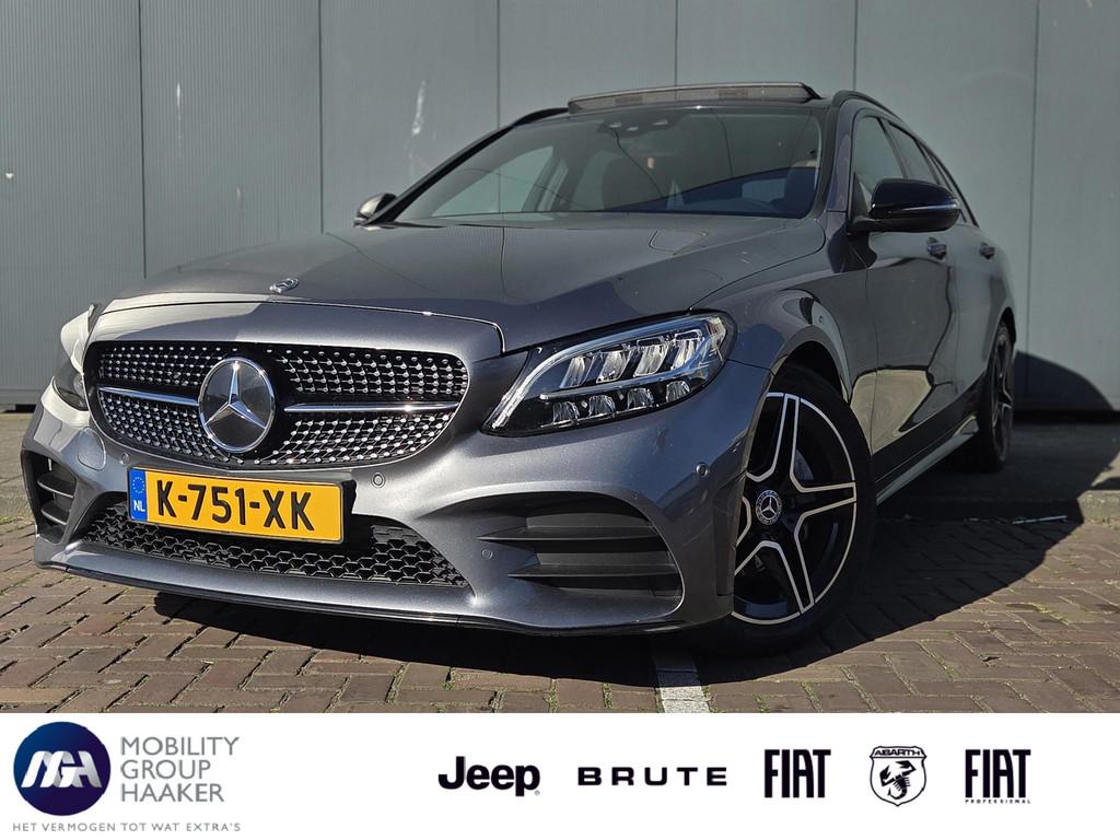 Mercedes-Benz C-klasse Estate 180 Business Solution AMG | Ap, Auto's, Mercedes-Benz, Automaat, Euro 6, Lichtsensor, Leder en Stof