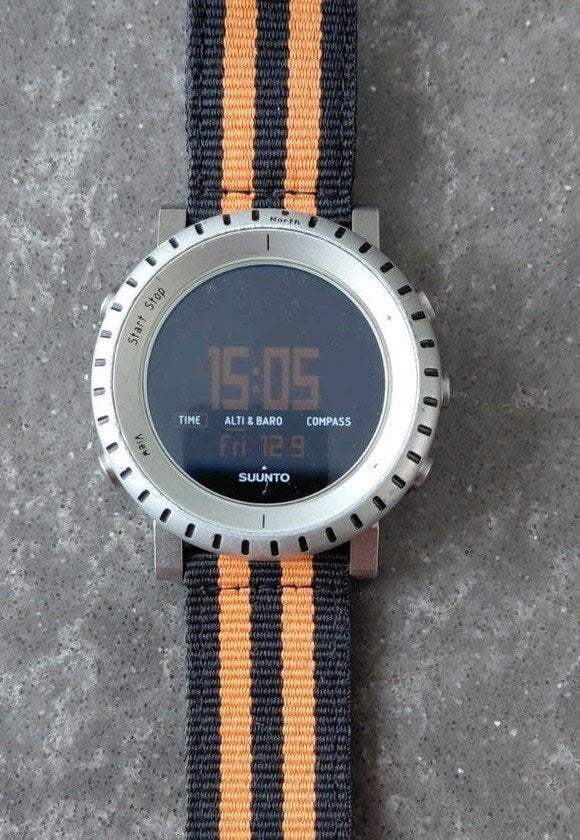 Suunto Core Alu Light Outdoor Horloge, Overige merken, Overige materialen, Gebruikt, Polshorloge