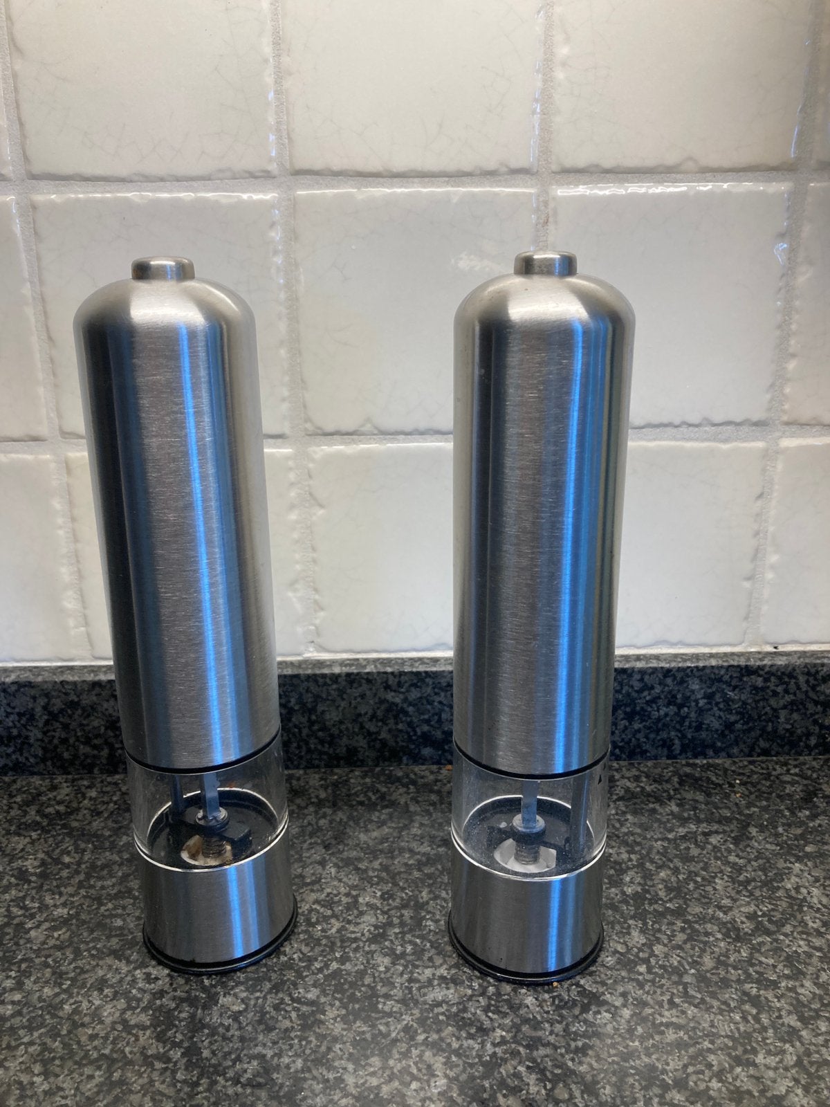 Peper- en zoutmolen, Ophalen, Zilver, Overige materialen, Overige merken