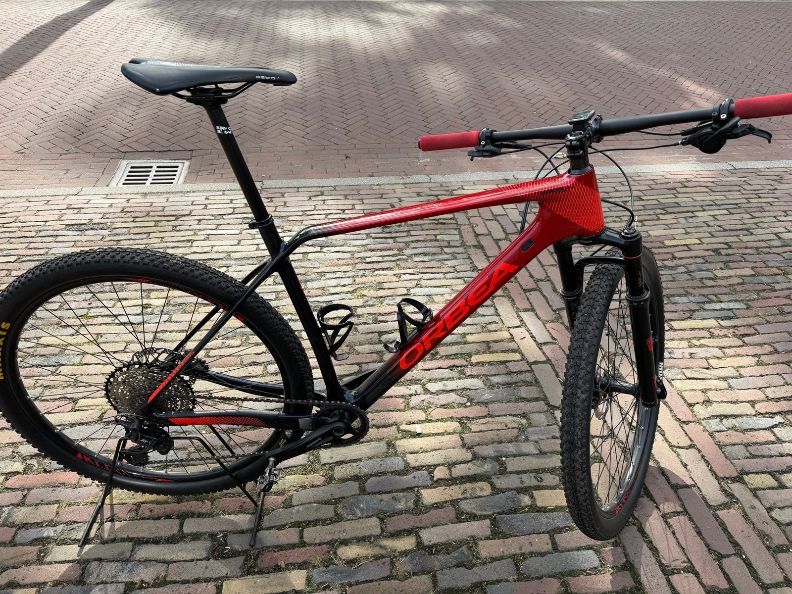 Orbea Alma Carbon Mountainbike - Deore XT, RockShox, 29 inch, Fietsen en Brommers, Hardtail, Heren, Zo goed als nieuw, Schijfrem