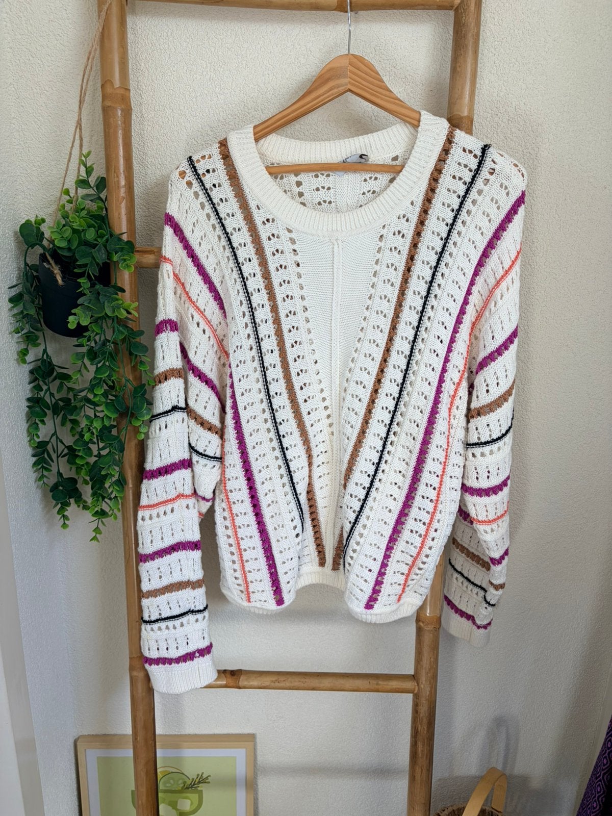 Cotton Club trui maat L, Ophalen of Verzenden, Zo goed als nieuw, Maat 42/44 (L), Wit