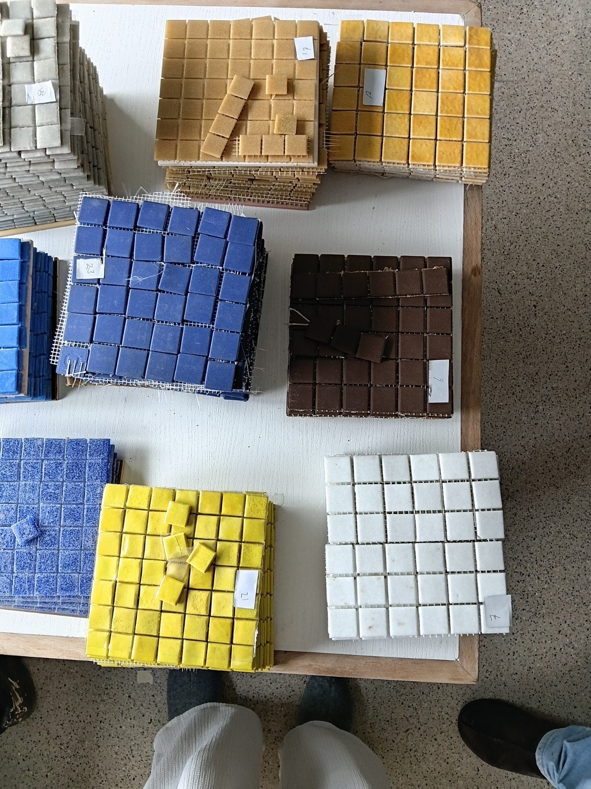 mozaiek tegels, Doe-het-zelf en Verbouw, Tegels, Ophalen, Nieuw, Minder dan 20 cm, Minder dan 20 cm