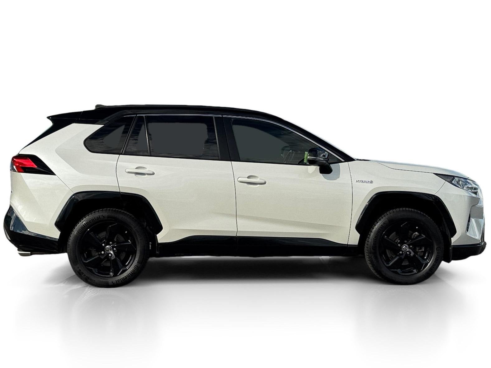 Toyota RAV4 2.5 Hybrid Bi-Tone ✅ Leder ✅ JBL ✅ Stuurve, Auto's, Stof, Gebruikt, Euro 6, 4 cilinders