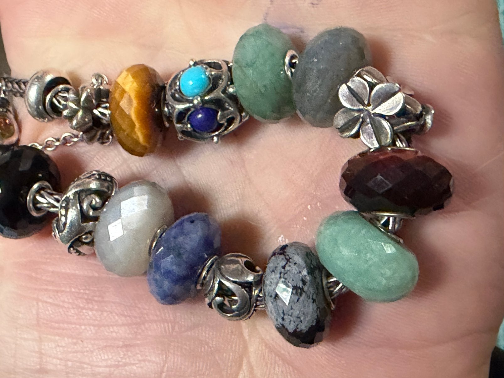 Trollbeads lapis lazuli, Sieraden, Tassen en Uiterlijk, Bedels, Ophalen of Verzenden, Nieuw, Glas of Kristal, Trollbeads