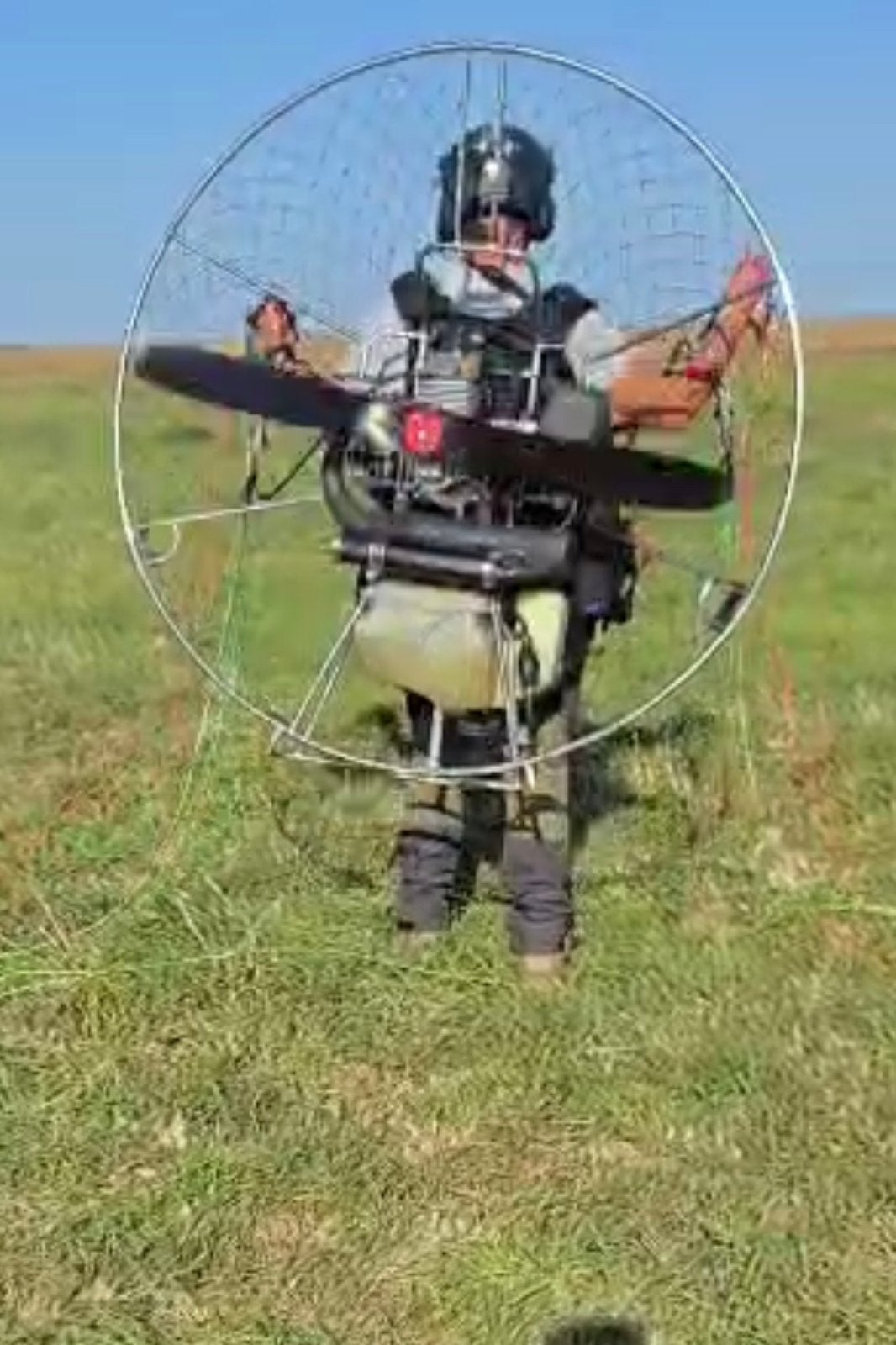 Paramotor PAP1250 inox  PA125, Sport en Fitness, Ophalen, Gebruikt, Paramotor, Gemotoriseerd