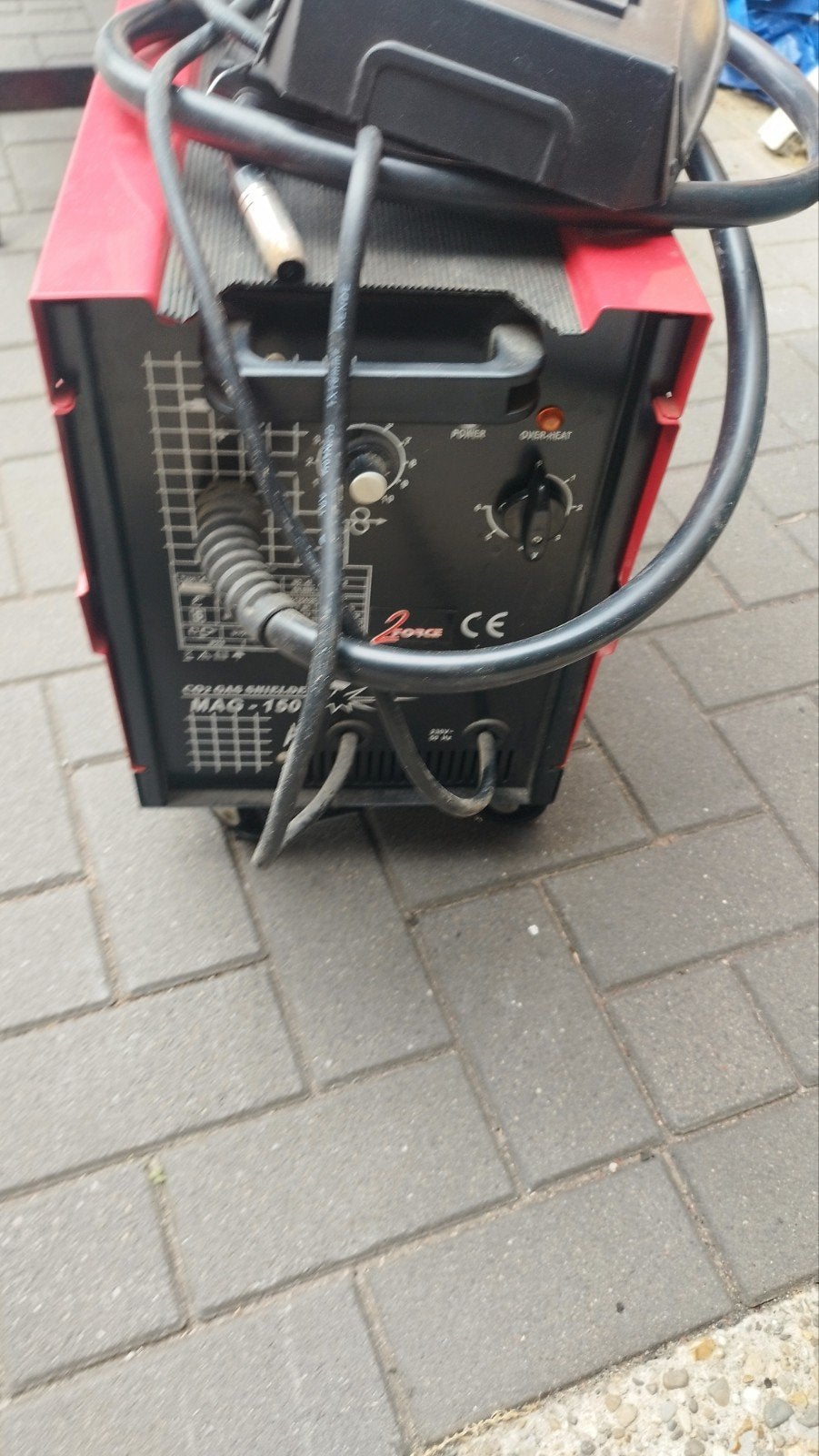 Zera CO2 Lasapparaat MAG-150 met gasfles, Doe-het-zelf en Verbouw, Gereedschap | Lasapparaten, Ophalen, Gebruikt, Minder dan 150 ampère