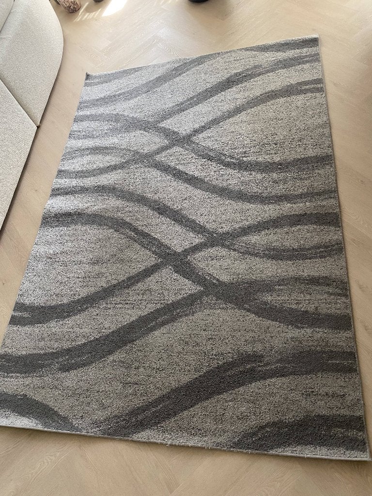 Florence Grijze Vloerkleed, Ophalen, Gebruikt, 200 cm of meer, 200 cm of meer
