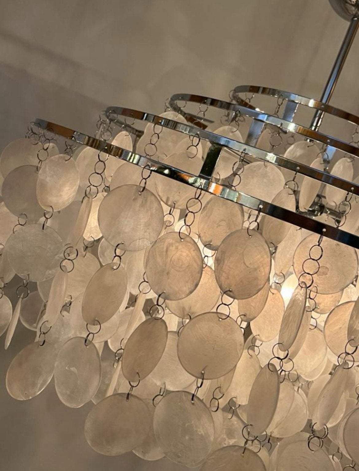 Foto 4 van Zomer aanbieding ! Luxe capiz schelpen hanglampen