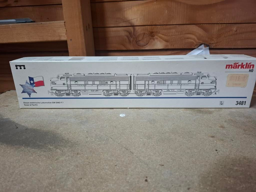 Marklin 3481, Wisselstroom, Wagon, Ophalen of Verzenden, Zo goed als nieuw