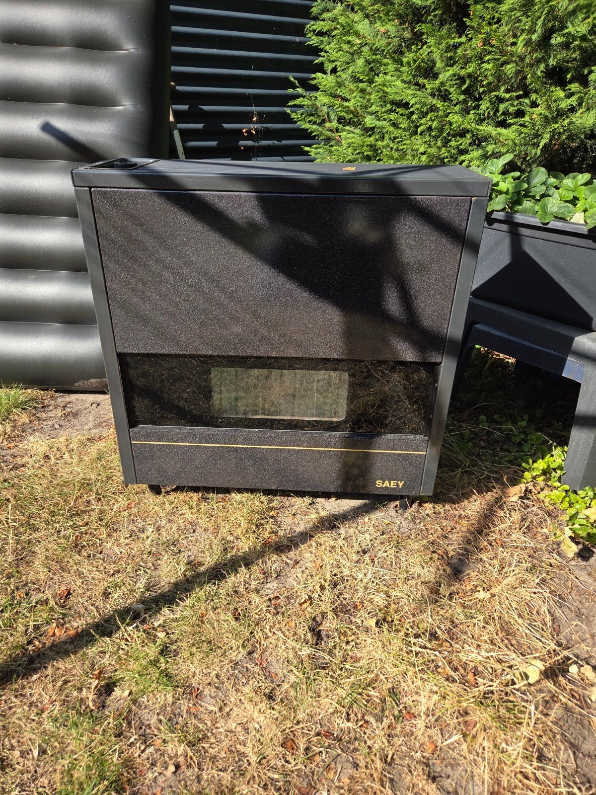 saey buata gaskachel, Huis en Inrichting, Gas, Ophalen of Verzenden, Zo goed als nieuw, Vrijstaand