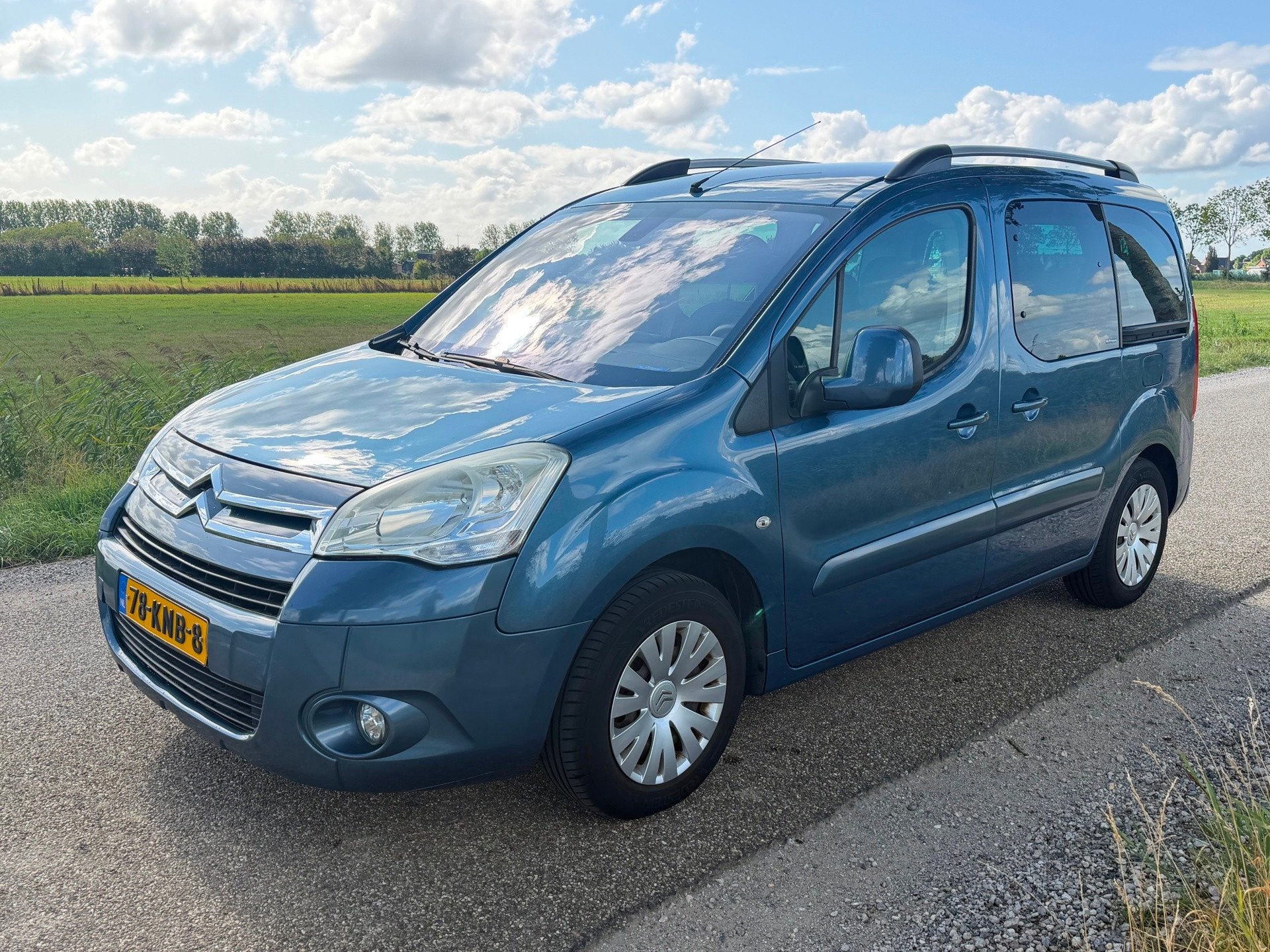 Citroen Berlingo 1.6-16V Multispace Airco APK 03-2027 NAP, Auto's, Citroën, Voorwielaandrijving, Stof, Zwart, 4 cilinders