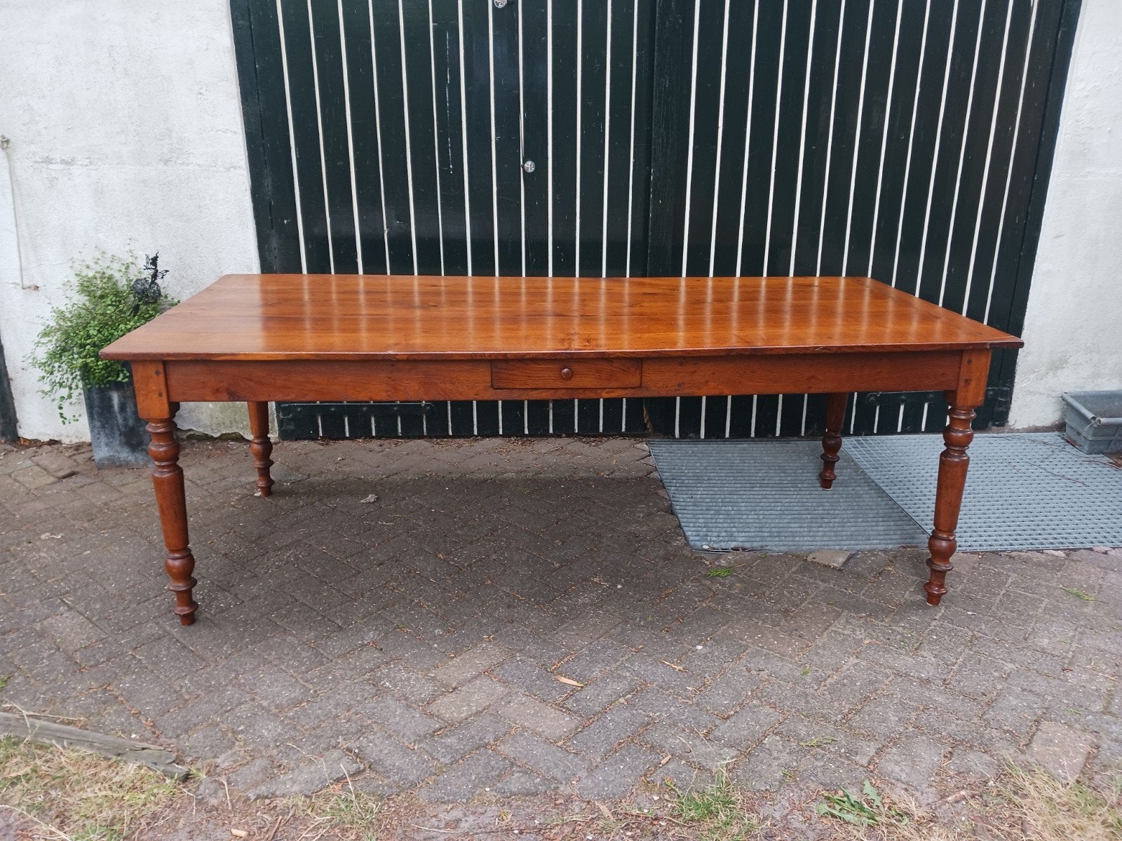 Antieke eikenhouten Franse tafel, Verzenden